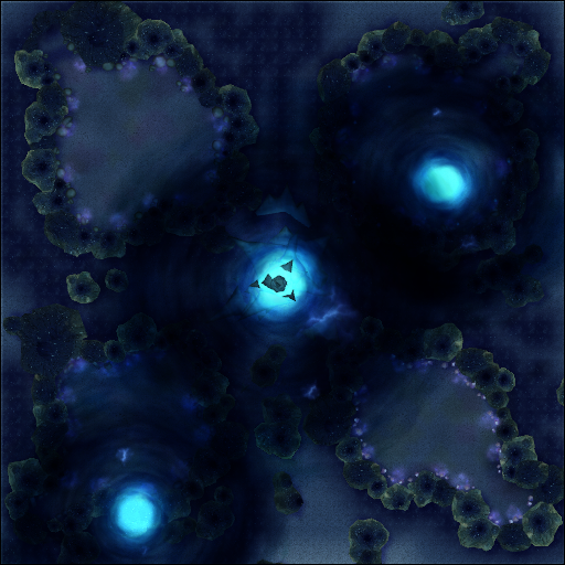Mapa de Descending Thunder God