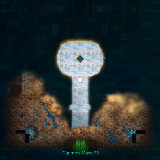 Mapa de Digimon Maze F4