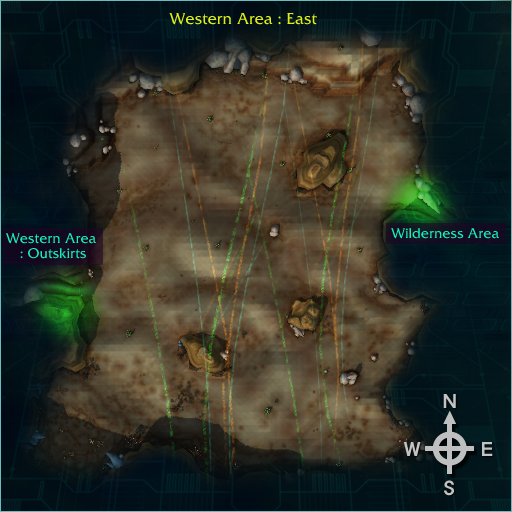 Mapa de Western Area: East